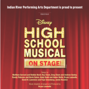 Flyer for IRCSD production of High School Musical